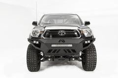 Fab Fours Vengeance Front Bumper, No Guard, 2-Stage Black Powder Coat TT12-D1651-1
