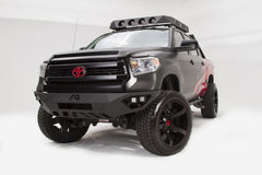Fab Fours Vengeance Front Bumper, No Guard, 2-Stage Black Powder Coat TT14-D2851-1