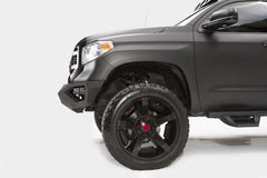 Fab Fours Vengeance Front Bumper, No Guard, 2-Stage Black Powder Coat TT14-D2851-1