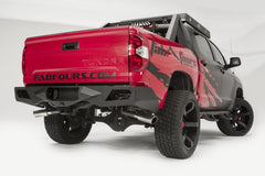 Fab Fours Vengeance Rear Bumper, 2-Stage Black Powder Coat TT14-E2851-1