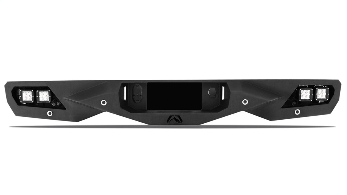 Fab Fours Vengeance Rear Bumper, Pre-Runner Guard, 2-Stage Black Powder Coat TT14-E2852-1