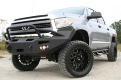 Fab Fours Premium Winch Front Bumper, Pre-Runner Guard, 2-Stage Black Powder Coat TT14-H2852-1