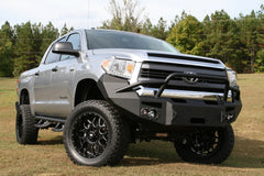 Fab Fours Premium Winch Front Bumper, Pre-Runner Guard, 2-Stage Black Powder Coat TT14-H2852-1