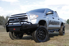 Fab Fours Black Steel Front Bumper, Pre-Runner Guard, 2-Stage Black Powder Coat TT14-K2862-1