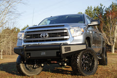Fab Fours Elite Front Bumper, No Guard, 2-Stage Black Powder Coat TT14-R2861-1