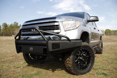Fab Fours Elite Front Bumper, Pre-Runner Guard, 2-Stage Black Powder Coat TT14-R2862-1