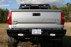 Fab Fours Black Steel Ranch Rear Bumper, 2-Stage Black Powder Coat TT14-T2850-1