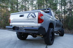 Fab Fours Elite Rear Bumper, 2-Stage Black Powder Coat TT14-U2850-1