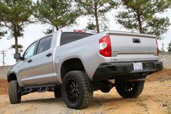 Fab Fours Heavy Duty Rear Bumper, 2-Stage Black Powder Coat TT14-W2850-1