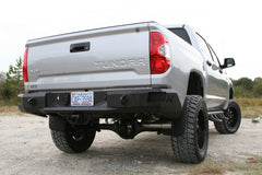 Fab Fours Heavy Duty Rear Bumper, 2-Stage Black Powder Coat TT14-W2850-1
