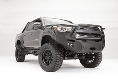 Fab Fours Premium Winch Front Bumper, Full Grill Guard, 2-Stage Black Powder Coat TT16-B3650-1