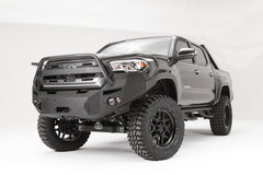 Fab Fours Premium Winch Front Bumper, Full Grill Guard, 2-Stage Black Powder Coat TT16-B3650-1