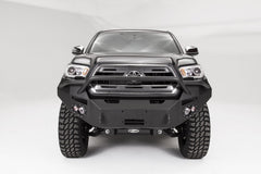 Fab Fours Premium Winch Front Bumper, Pre-Runner Guard, 2-Stage Black Powder Coat TT16-B3652-1