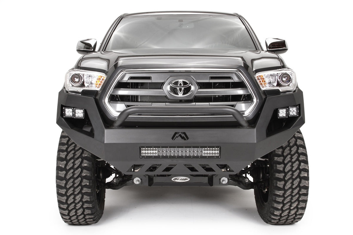 Fab Fours Vengeance Front Bumper, Pre-Runner Guard, Black Powder Coat TT16-D3653-1