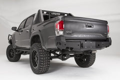 Fab Fours Premium Rear Bumper, 2-Stage Black Powder Coat TT16-W3651-1