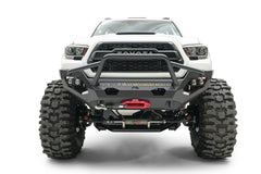 Fab Fours Matrix Front Bumper, High Pre-Runner Guard, Bare Steel TT16-X3653-B