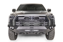 Fab Fours Vengeance Front Bumper, No Guard, 2-Stage Black Powder Coat TT22-D5451-1