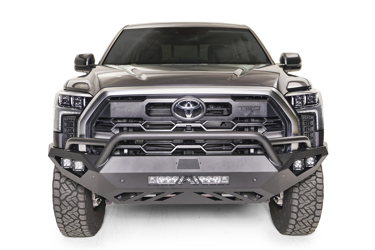 Fab Fours Vengeance Front Bumper, Pre-Runner Guard, 2-Stage Black Powder Coat TT22-D5452-1