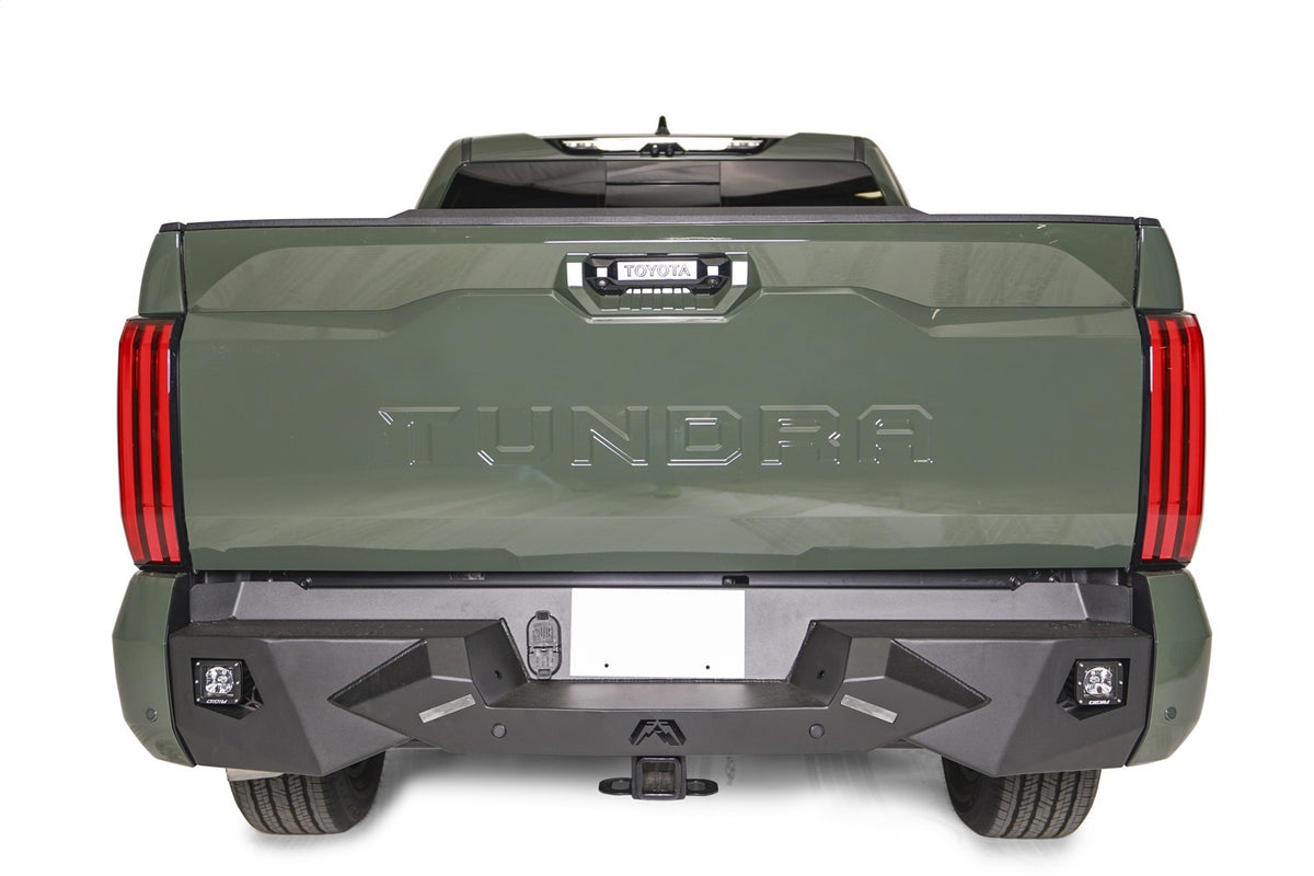 Fab Fours Vengeance Rear Bumper, Bare Steel TT22-E5451-B