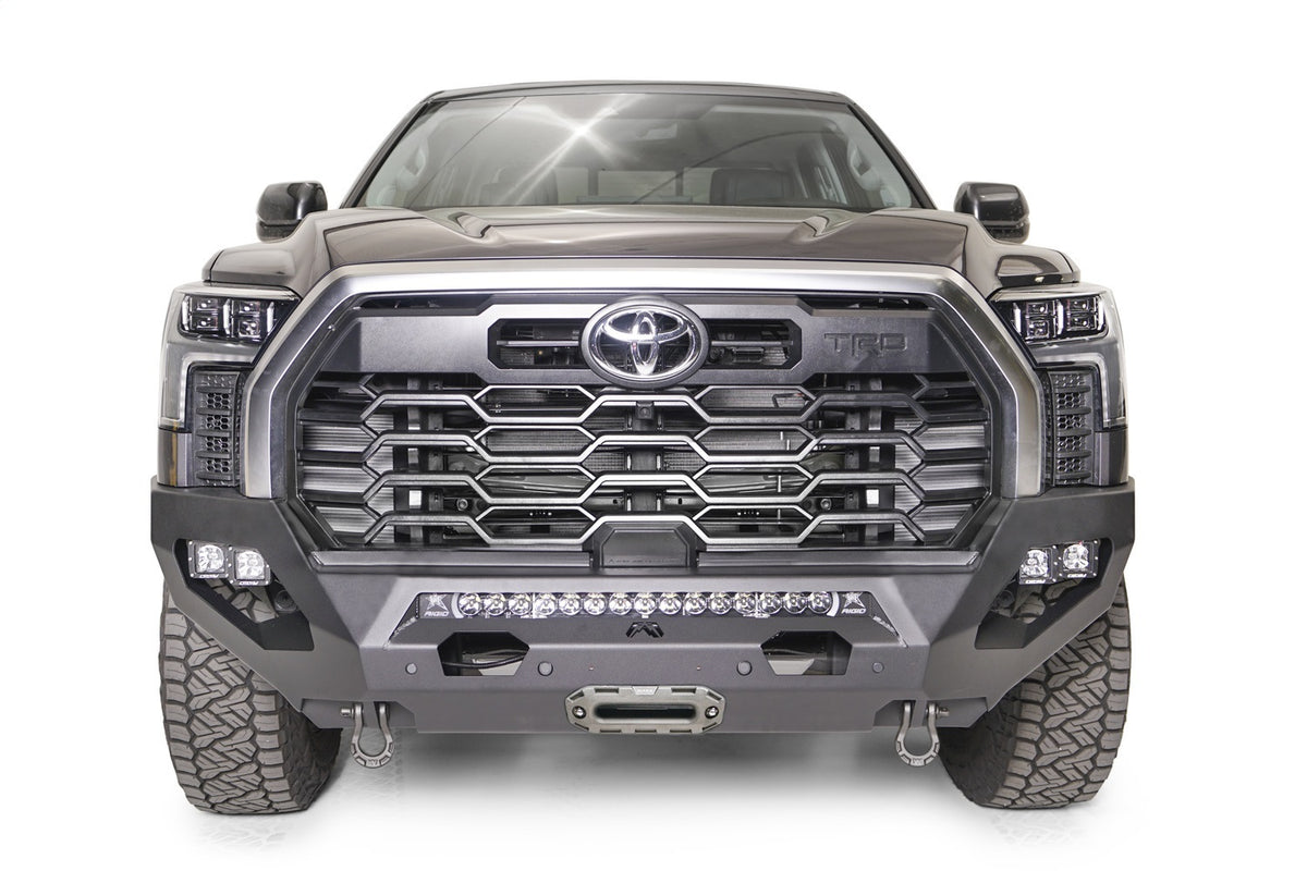 Fab Fours Matrix Front Bumper, No Guard, 2-Stage Black Powder Coat TT22-X5451-1