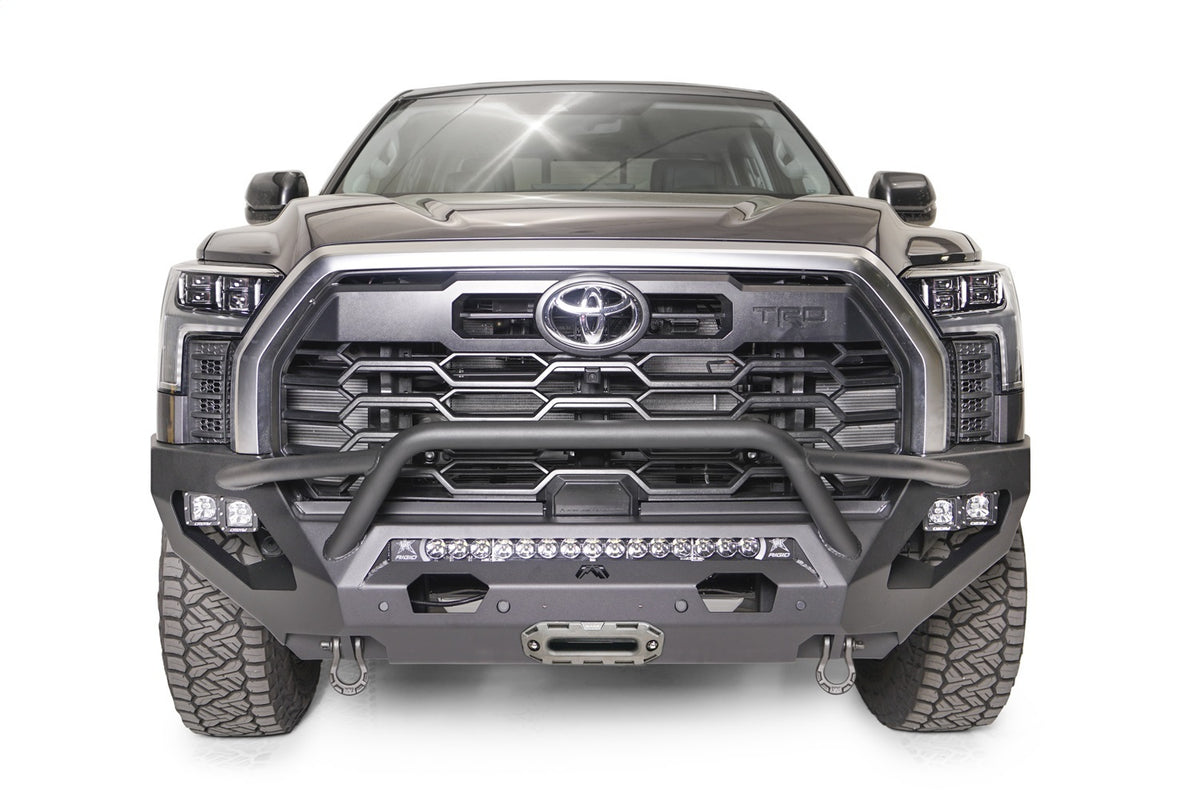 Fab Fours Matrix Front Bumper, Pre-Runner Guard, 2-Stage Black Powder Coat TT22-X5452-1