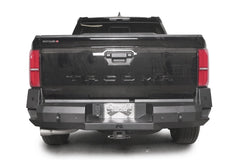 Fab Fours Premium Rear Sensor Bumper, Black Powder Coat TT24-W6351-1