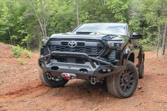 Fab Fours Matrix Front Bumper, Pre-Runner Guard, Bare Steel TT24-X6352-B