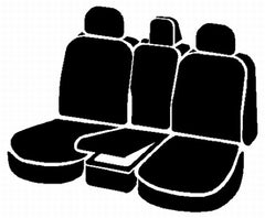 FIA Dura-Tech Pro Custom Seat Cover, Front 40/20/40 Split Seat, Black DT77-35BLACK