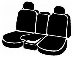 FIA Dura-Tech Pro Custom Seat Cover, Front 40/20/40 Split Seat, Black DT79-38BLACK