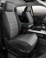 FIA Neo Neoprene Custom Seat Cover, Bucket Seats, Black/Gray NP97-69GRAY