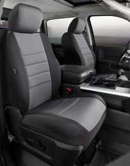 FIA Neo Neoprene Custom Seat Cover, Bucket Seats, Black/Gray NP99-80GRAY