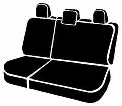 FIA OE Custom Seat Cover, 60/40 Split Seat, Gray OE32-88GRAY