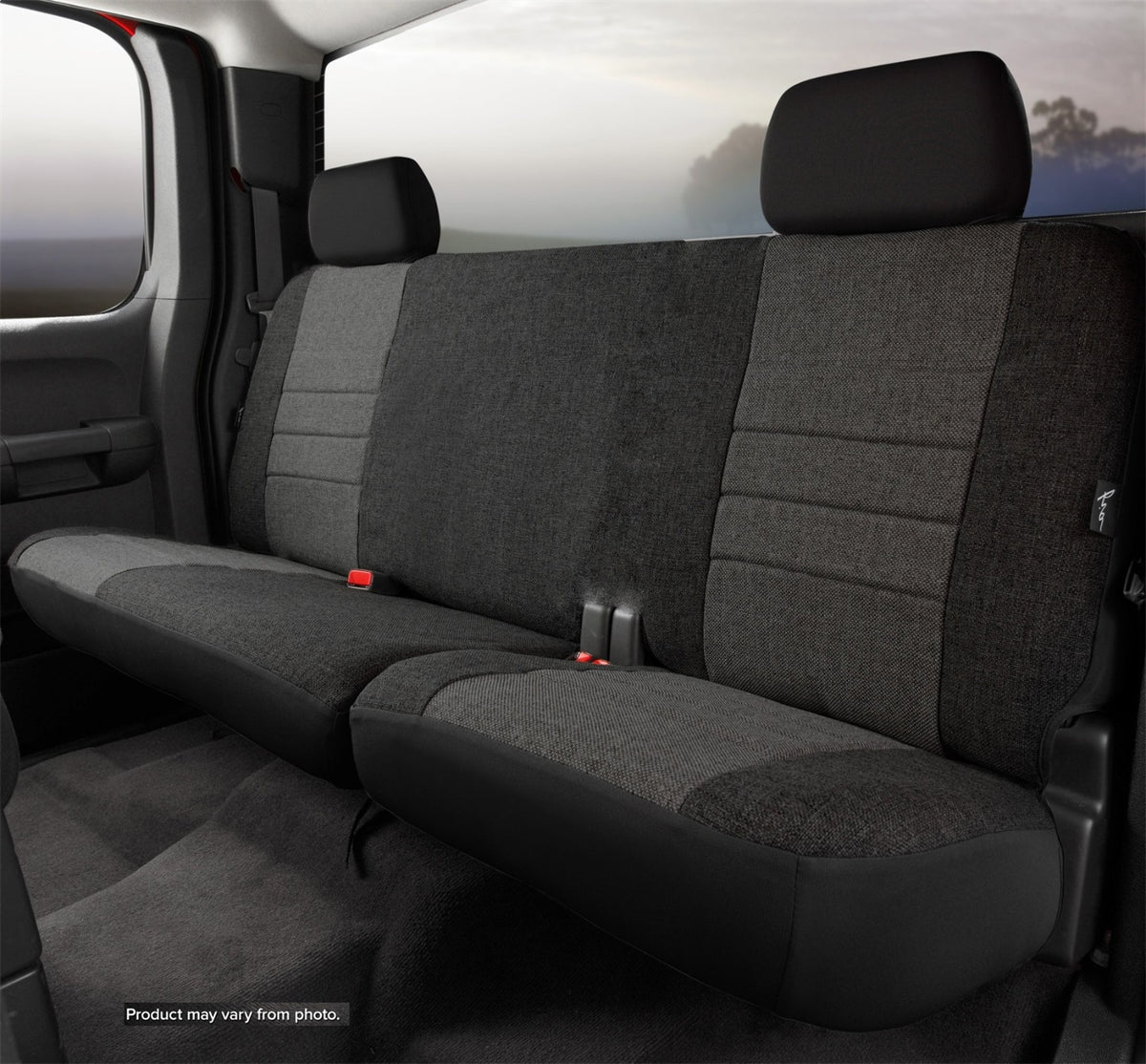 FIA OE Custom Seat Cover, Rear 40/60 Split Seat, Charcoal OE35-2CHARC