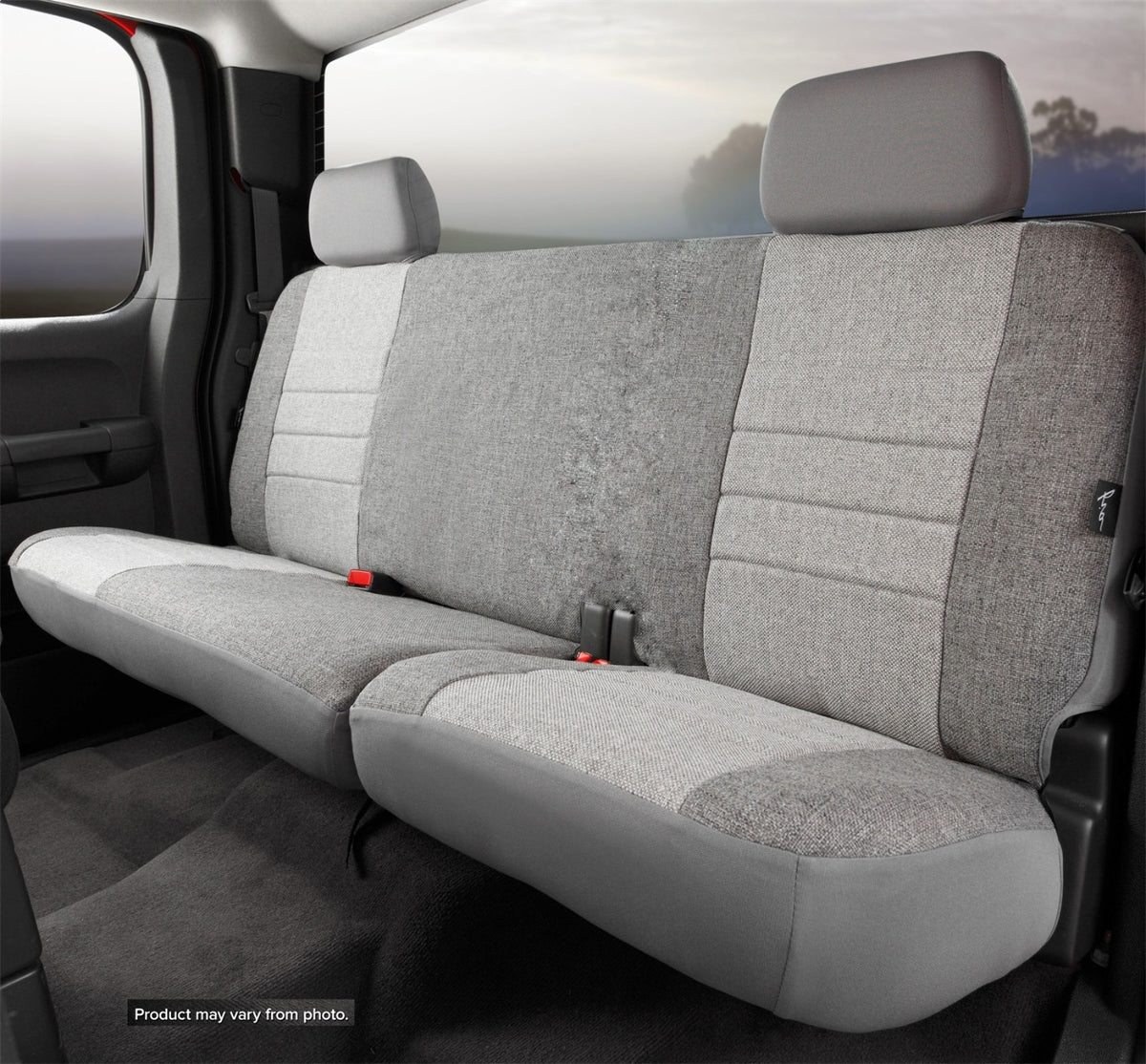 FIA OE Custom Seat Cover, Rear 40/60 Split Seat, Gray OE35-2GRAY