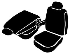Fia OE37-39 CHARC OE Front Bucket Seat Cover
