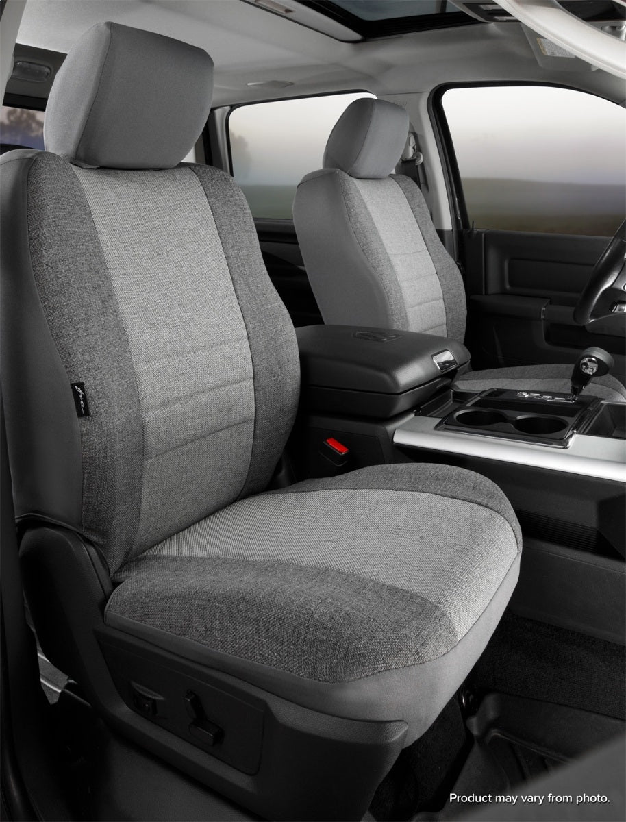 FIA OE Custom Seat Cover, Front Bucket Seats, Gray OE37-72GRAY