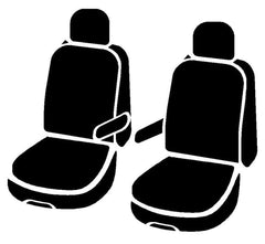 FIA OE Custom Seat Cover, Bucket Seats, Gray OE39-80GRAY