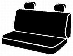Fia SL62-461 RED SL 3rd Row Bench Seat Cover Red D
