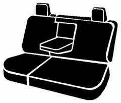 Fia SP82-70 GRAY SP Rear 60/40 Split Seat Cover