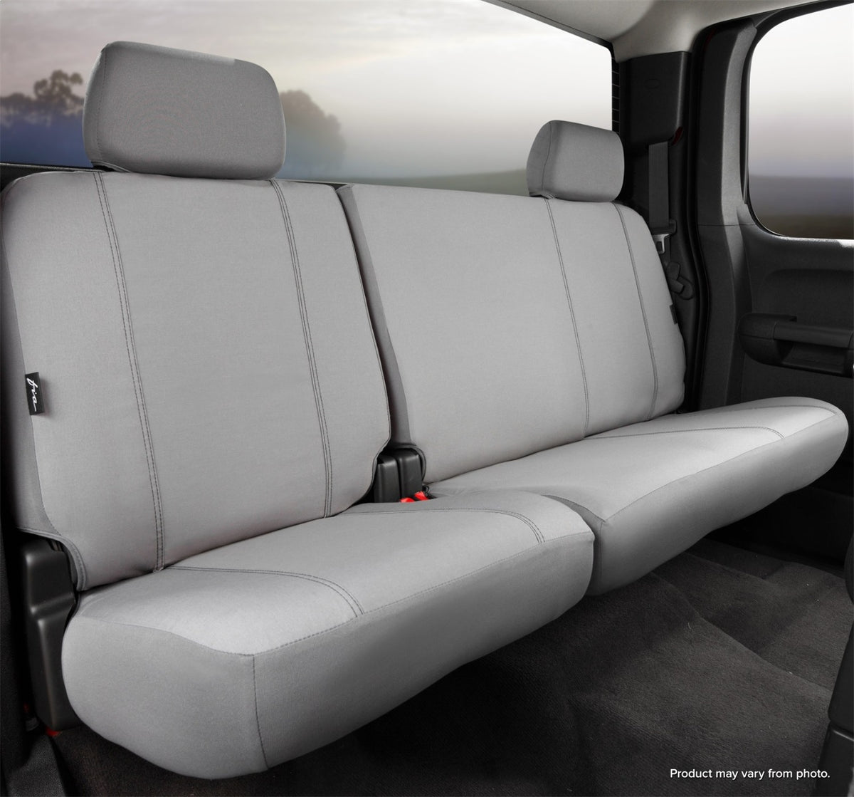 FIA Seat Protector Custom Seat Cover, 60/40 Split Seat, Gray SP82-88GRAY