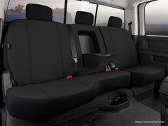 FIA Seat Protector Custom Seat Cover, 40/60 Split Seat, Black SP82-90BLACK