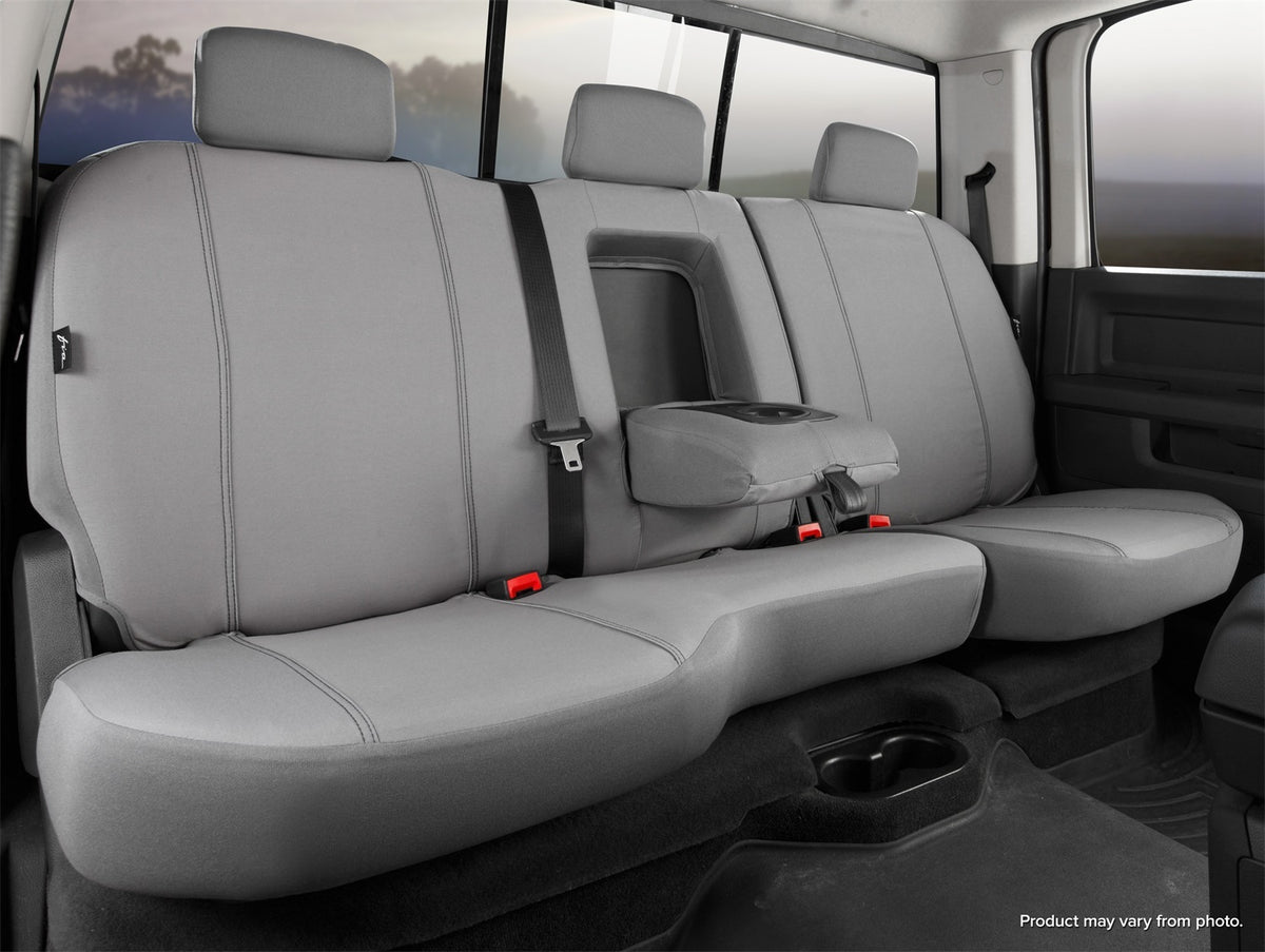 FIA Seat Protector Custom Seat Cover, 40/60 Split Seat, Gray SP82-90GRAY
