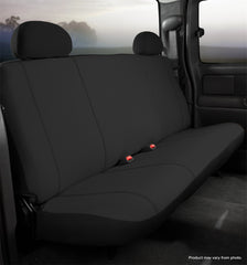 FIA Seat Protector Custom Seat Cover, Rear Bench Seat, Black SP85-12BLACK