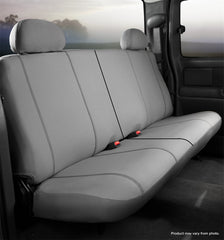 FIA Seat Protector Custom Seat Cover, Rear 50/50 Split Seat, Gray SP85-13GRAY