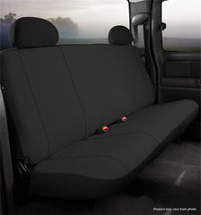 FIA Seat Protector Custom Seat Cover, Rear Bench Seat, Black SP85-14BLACK
