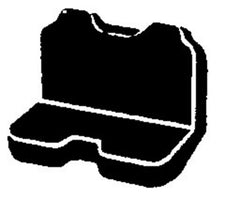 Fia SP87-21 GRAY SP Front Bench Seat Cover Gray