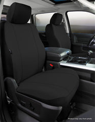 FIA Seat Protector Custom Seat Cover, Front Bucket Seats, Black SP87-70BLACK