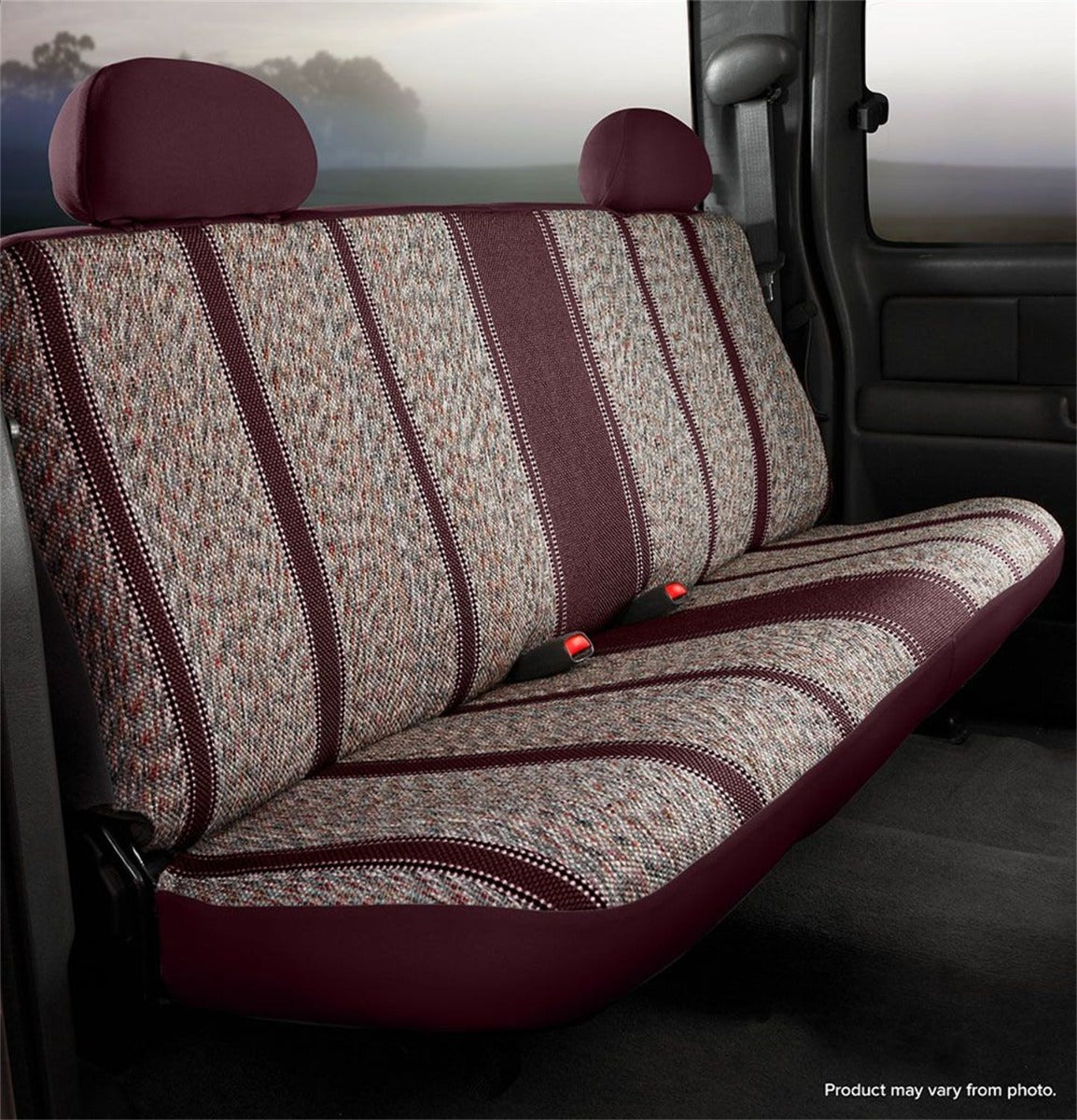 Fia TR42-72 WINE TR Rear Bench Seat Cover