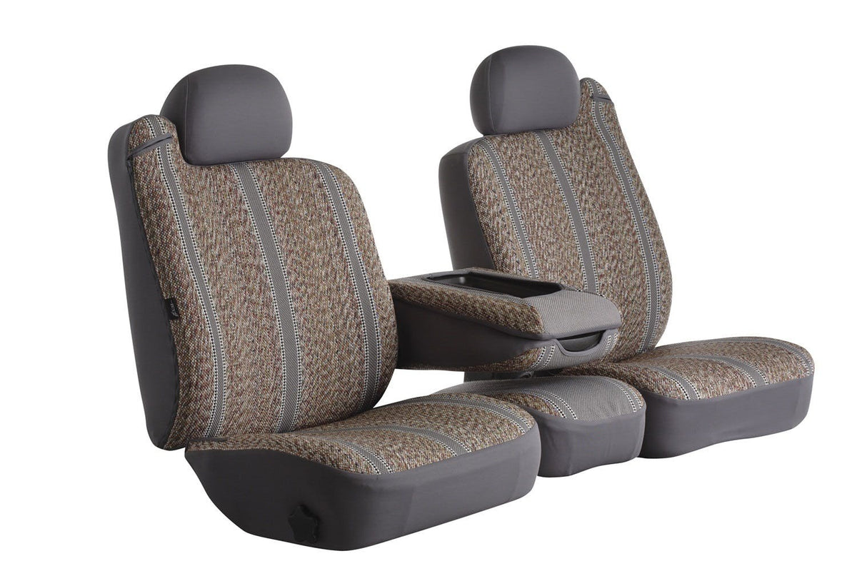 Fia TR43-1 GRAY TR Front Hi Back Bucket 1-Piece Seat Cover Gray