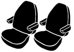 Fia TR43-3 BLACK TR Front Hi Back Bucket Seat Cover Black